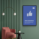 Mark Zuckerberg poster
