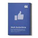 Mark Zuckerberg poster