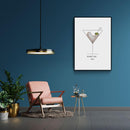 Martini Cocktail poster - Walljar