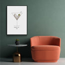 Martini Cocktail poster - Walljar