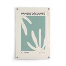 Matisse I - Teal - Walljar