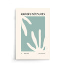 Matisse I - Teal - Walljar