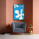 Matisse II - Blauw - Walljar