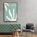 Matisse II - Teal - Walljar