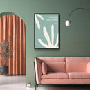 Matisse II - Teal - Walljar