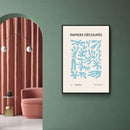 Matisse III - Blauw - Walljar