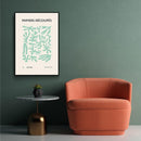 Matisse III - Groen - Walljar