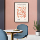 Matisse III - Oranje - Walljar