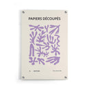 Matisse III - Paars - Walljar