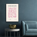 Matisse III - Roze - Walljar