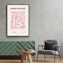 Matisse III - Roze - Walljar