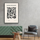 Matisse III - Zwart - Walljar