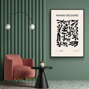 Matisse III - Zwart - Walljar