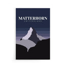 Matterhorn Switserland Night II poster - Walljar