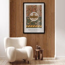 Maurice Verneuil - Coraux, madrepores, étoiles de mer et algues, cretonne imprimée - Walljar