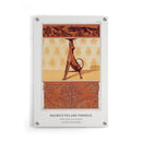 Maurice Verneuil - Faisans et renard, frise cuivre découpé. - Walljar