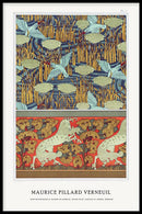 Maurice Verneuil - Martins-pêcheurs et butome en ombelle - Walljar