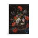 Mignon - Stilleven met Bloemen en een Horloge - Walljar