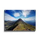 Bergen landschap poster