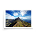 Bergen landschap poster