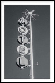 Zwart wit poster