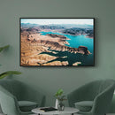 Landschap schilderij