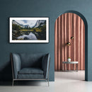 Meer landschap poster