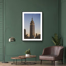 Empire state building poster