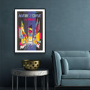 New York TWA Abstract - Walljar