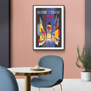 New York TWA Abstract - Walljar