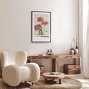 Ogawa Kazumasa - Three Pink Chrysanthemum - Walljar