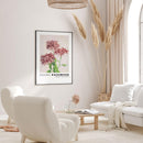 Ogawa Kazumasa - Three Pink Chrysanthemum - Walljar