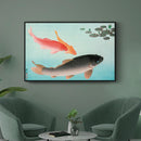 Ohara Koson - Common And Golden Carp - Walljar