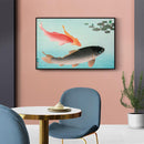 Ohara Koson - Common And Golden Carp - Walljar