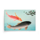 Ohara Koson - Common And Golden Carp - Walljar