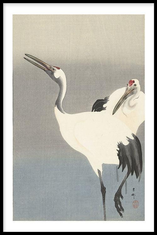 Kraanvogel, Ohara Koson