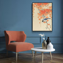 Ohara Koson - Great Tit On Paulownia Branch - Walljar