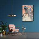 Ohara Koson - Two Peacocks On Tree Branch - Walljar