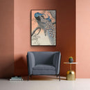 Ohara Koson - Two Peacocks On Tree Branch - Walljar