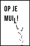 Op Je Muil - Walljar