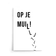 Op Je Muil - Walljar