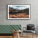 Viaduct landschap poster