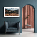 Viaduct landschap poster