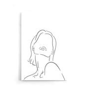 Line art poster