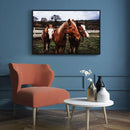 Paarden poster