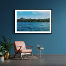 Tropische wanddecoratie