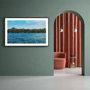 Tropische wanddecoratie