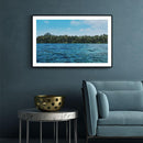 Tropische wanddecoratie