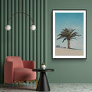 Palm Blauwe Lucht - Walljar