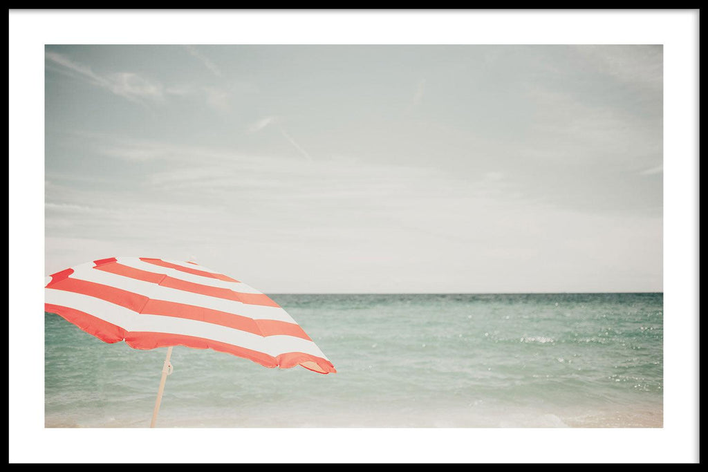 Parasol Op Strand - Walljar